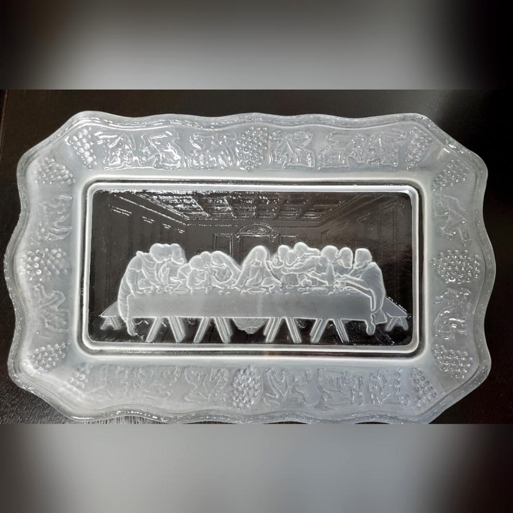 The Last Supper, decor/bread platter